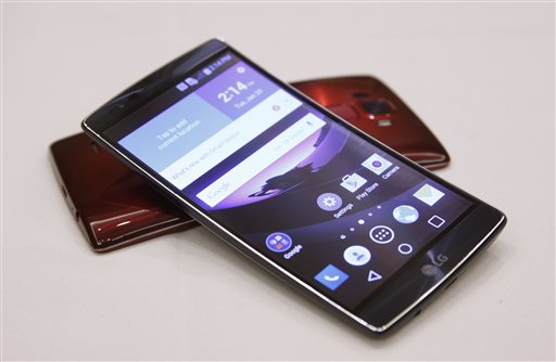 LG G Flex 2, LG G Flex 2 CES 2015, CES 2015, LG