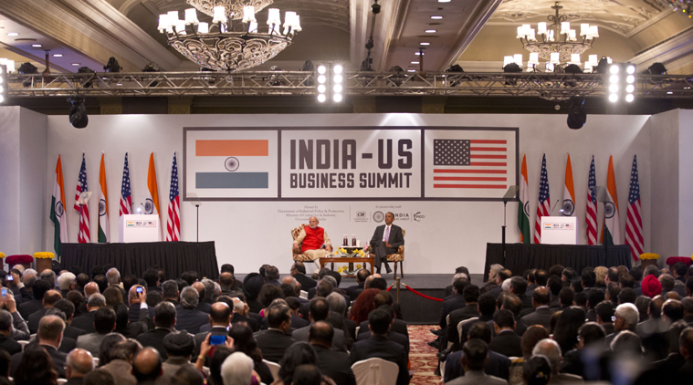 Indo US CEO Summit Pledging 4 Billion Obama Tells India Inc We Have 