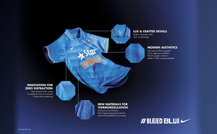 Indian cricket team hot sale new jersey 2015