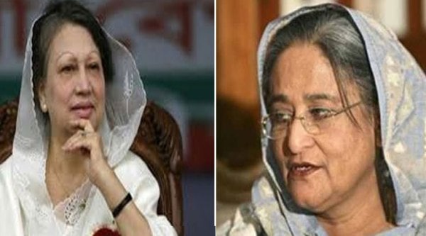 Zia, 69, and Hasina, 67, are known as the 'Battling Begums' for their bitter rivalry that has poisoned Bangladeshi politics for nearly three decades.