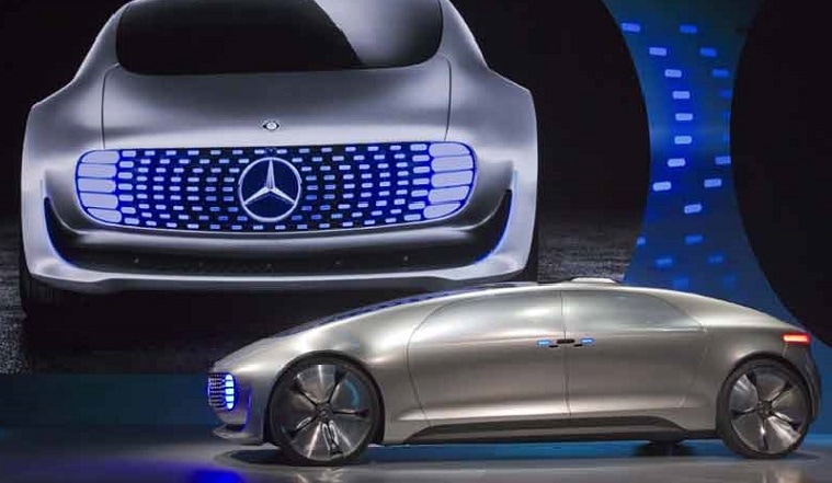 Mercedes Benz F 015 at CES 2015 | The Indian Express