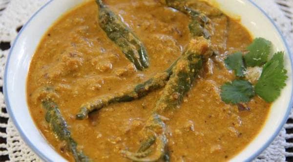 Mirch Ka Salan (Source: padmajaskitchen.wordpress.com)