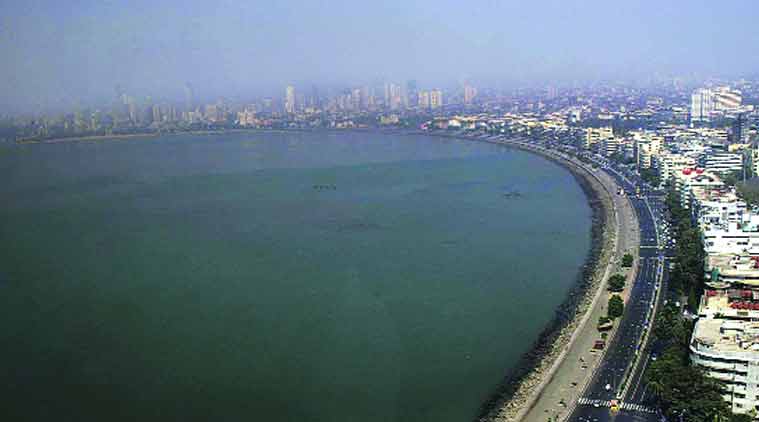 The iconic Marine Drive of Mumbai