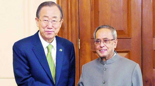 At Rashtrapati Bhavan, Tuesday.