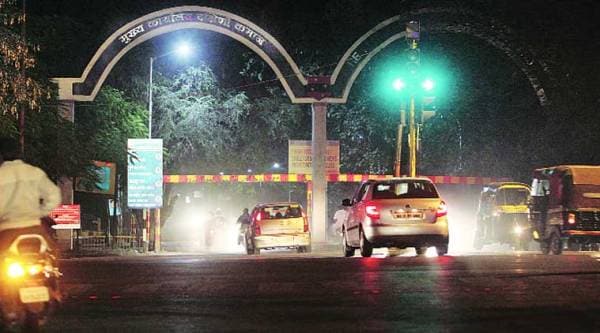 The road that remained closed for months near the Council Hall putting commuters to inconveneice cience was opened to vehicular traffic. ( Source: Express photo by Arul Horizon )