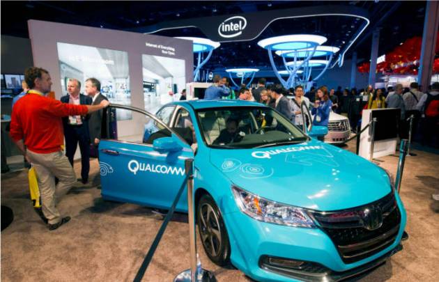 qualcomm electric car, qualcomm electric car CES 2015