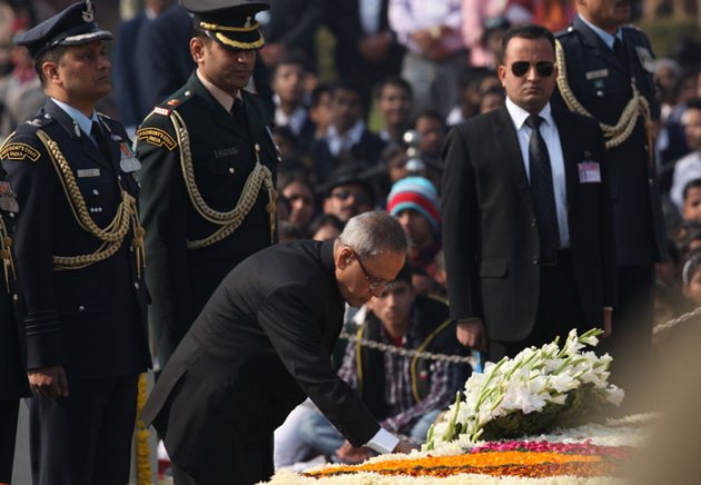 Mahatma Gandhi, Gandhi samadhi, Mahatma Gandhi death anniversary, Pranab Mukherjee