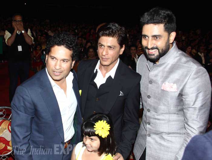 shah rukh khan, abhishek bachchan, sachin tendulkar