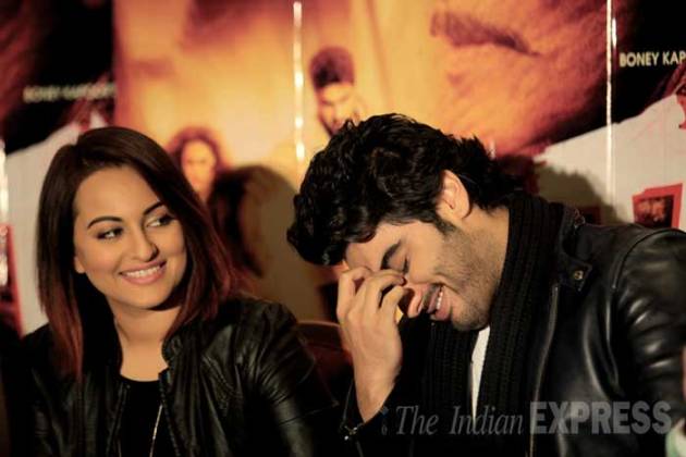 Sonakshi Sinha Arjun Kapoor Show Their ‘tevar In Delhi Entertainment Gallery Newsthe Indian