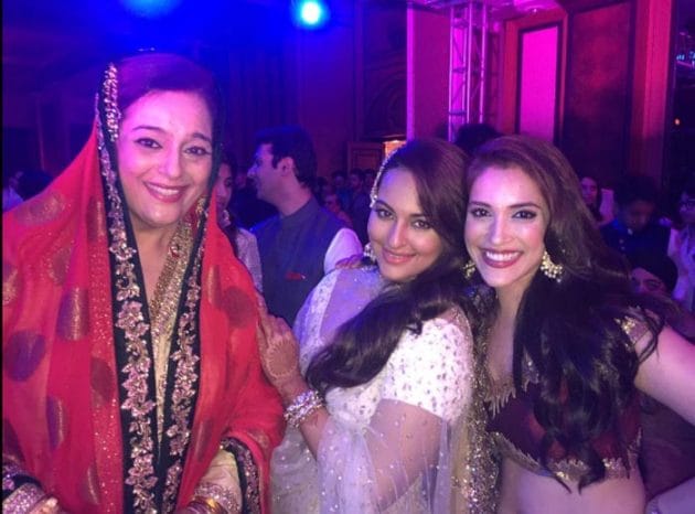 Sonakshi Sinha, Kussh wedding, Sonakshi Sinha brother wedding