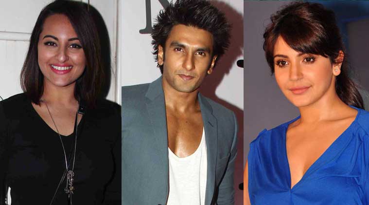 happy new year, sonakshi sinha, ranveer singh, anushka sharma