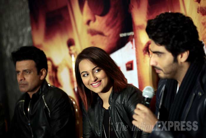arjun kapoor, sonakshi sinha, tevar