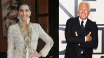 Sonam Kapoor invited by Giorgio Armani for a fashion event and dinner in Paris