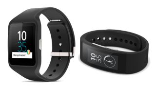 Sony Smartwatch 3, Sony SmartBand Talk,