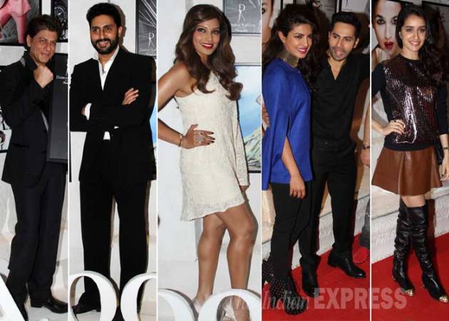 Shah Rukh Khan, Abhishek Bachchan, Dabboo Ratnani