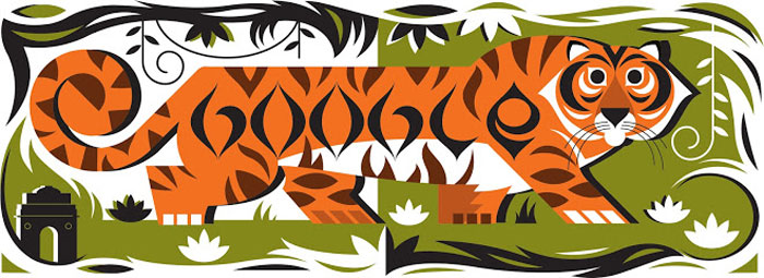 Google doodle, Republic Day