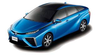 Toyota hydrogen car, Toyota Mirai, CES 2015, hydrogen powered car