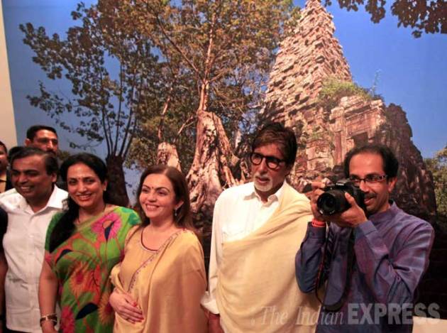 Amitabh Bachchan, Uddhav Thackeray, neeta ambani, mukesh ambani