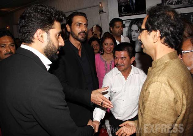 Arjun Rampal, Uddhav Thackeray
