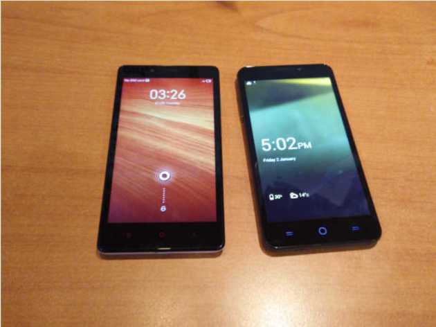 Yureka, Xiaomi Redmi Note 4G
