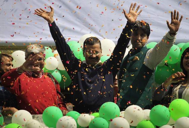 Aam aadmi party, arvind kejriwal win, AAP arvind kejriwal, Arvind kejriwal, AAP win, delhi assembly elections, delhi assembly polls, delhi polls, delhi chief minister, delhi CM, delhi news, indian express