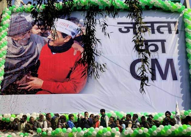 Aam aadmi party, arvind kejriwal win, AAP arvind kejriwal, Arvind kejriwal, AAP win, delhi assembly elections, delhi assembly polls, delhi polls, delhi chief minister, delhi CM, delhi news, indian express
