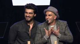 Ranveer Singh and Arjun Kapoor at AIB knockout event