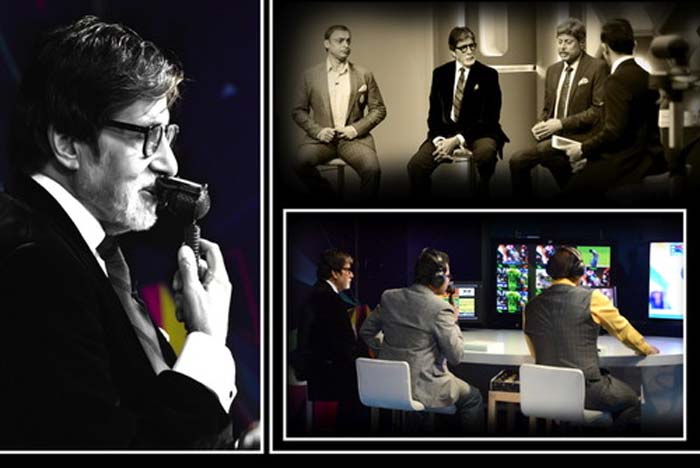 Amitabh Bachchan, Amitabh Bachchan India Pakistan cricket match, Indian Pakistan cricket match commentator, Amitabh Bachchan celebrates
