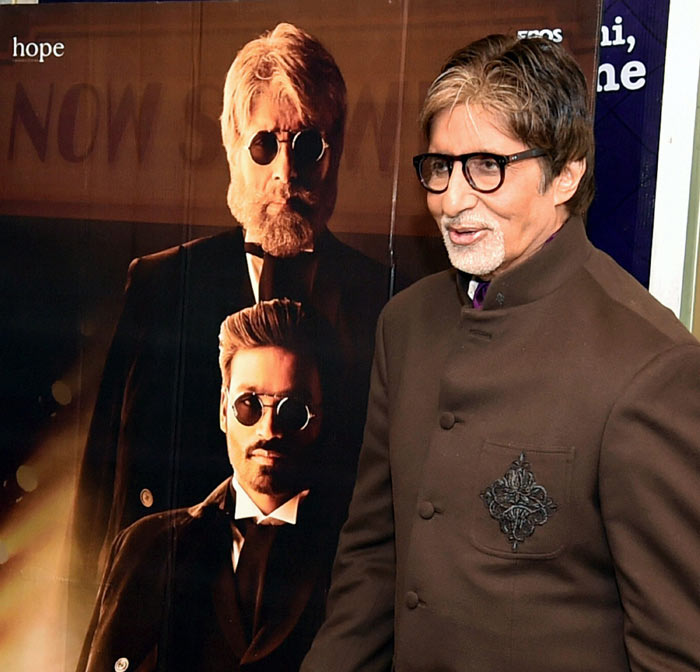 amitabh bachchan, shamitabh, dhanush, akshara haasan