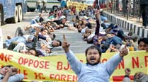 BJP vision document, Delhi polls, northeast people immigrants, Congress, Assam protest, Krishak Mukti Sangram Parishad, India news, northeast,
