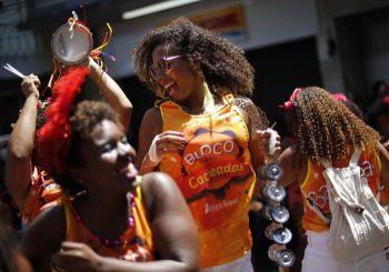 Premium Photo  Brazilian women group or carnival dancers in