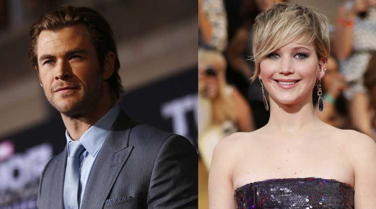 jennifer lawrence, chris pratt