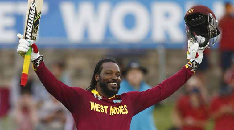 Chris Gayle, Chris gayle century, Chris gayle world cup, world cup 2015, world cup record, first double century, wi vs zim, west indies vs zimbabwe, wi vs zim 2015, gayle double century