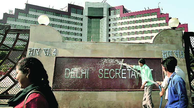 The secretariat gets a scrubbing on Friday, a day before the swearing-in. Ravi Kanojia