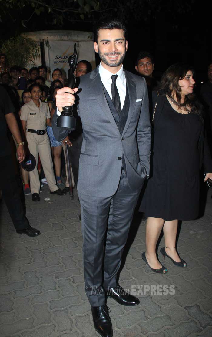 fawad khan, fawad khan at filmfare awards