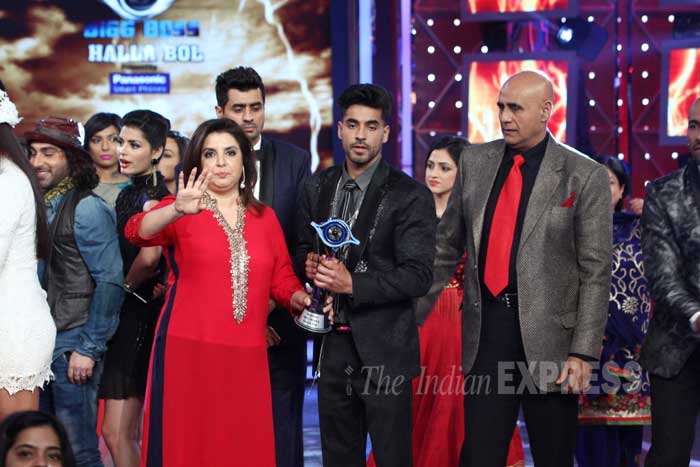 bigg boss, bigg boss halla bol, gautam gulati, winner of bigg boss halla bol, gautam gulati winner of bigg boss halla bol, karishma tanna, pritam singh