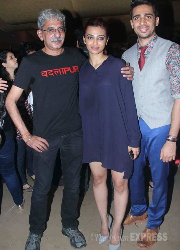 Badlapur screening, Sriram Raghavan, Badlapur, Varun Dhawan, Yami Gautam, Sonakshi Sinha, Nawazuddin Siddiqui, Huma Qureshi, Radhika Apte, Sonal Chauhan, Nargis Fakhri, Divya Dutta, Badlapur screening photos
