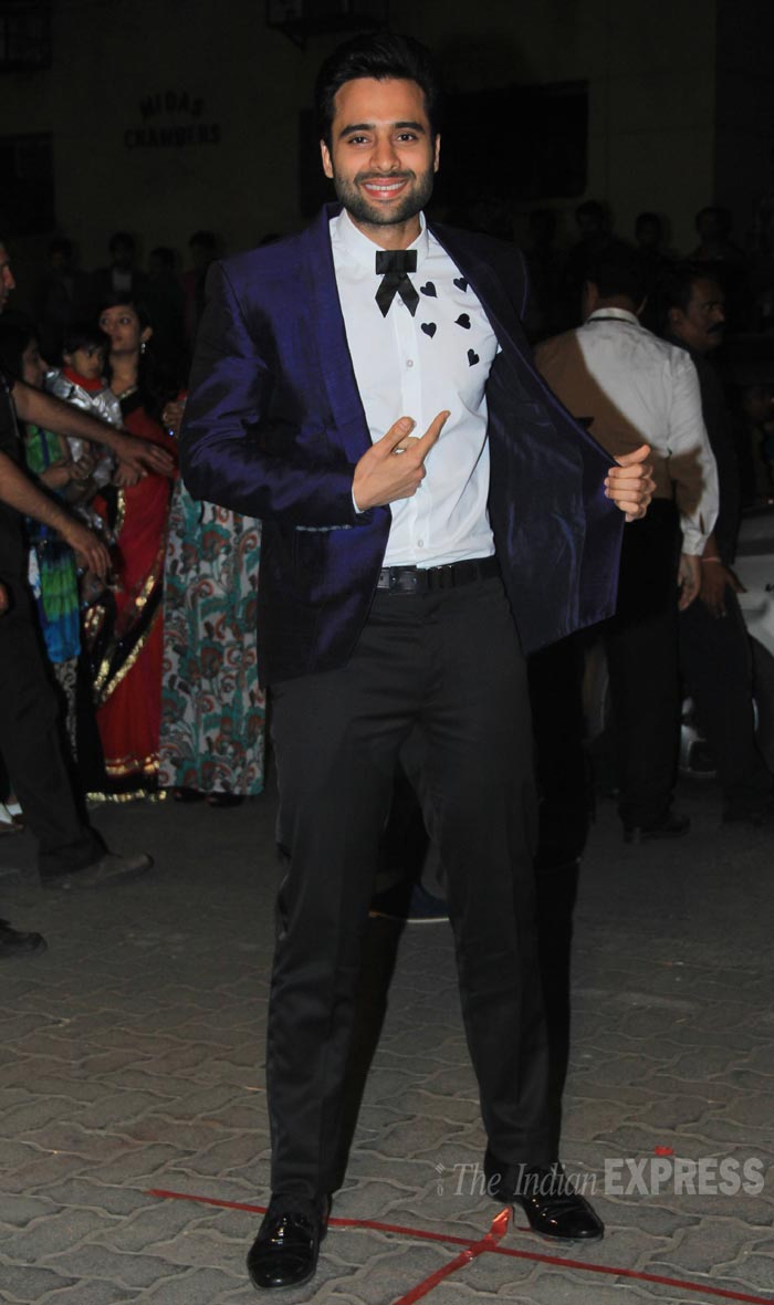 jackky bhagnani, jackky bhagnani at filmfare awards