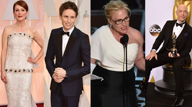 Oscars 2015 List of Winners Julianne Moore, Eddie