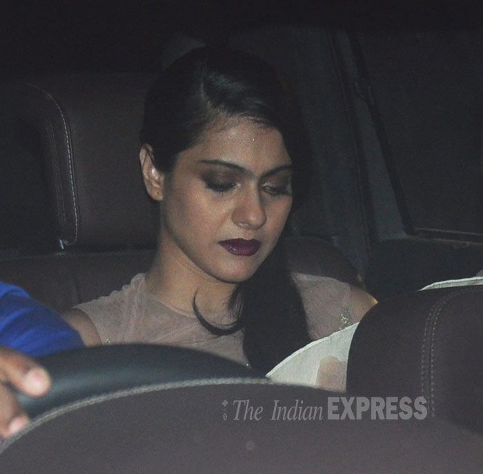 kajol, kajol at filmfare awards