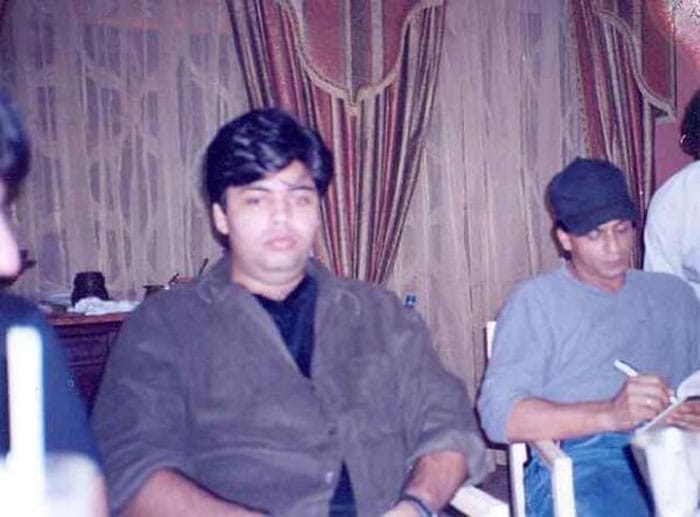 karan johar, karan johar old pic, karan johar fat pic