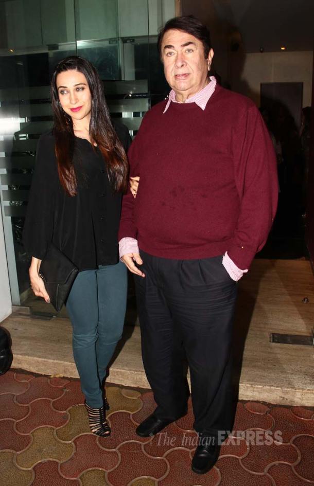 PHOTOS: Kareena, Karisma celebrate dad Randhir Kapoor’s birthday, son