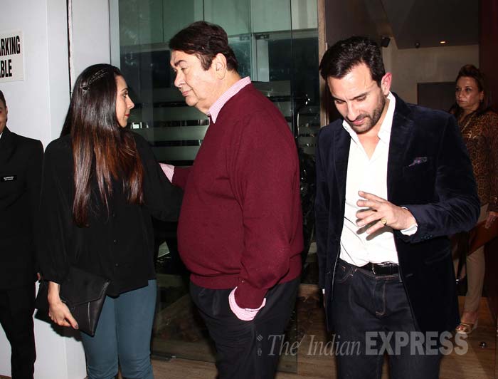 Kareena Kapoor, Karisma Kapoor, Randhir Kapoor, Babita, Rishi Kapoor, Saif Ali Khan, Randhir Kapoor birthday, Kunal Kapoor, Karisma Kareena, Neetu Kapoor