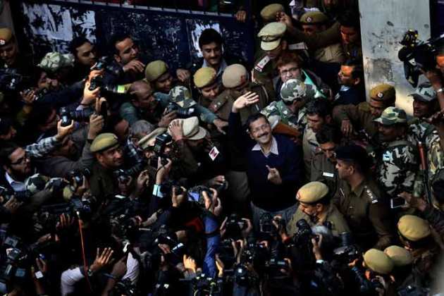 Delhi polls, AAP, BJP, Congress, Delhi elections, Arvind Kejriwal, Kiran Bedi, Ajay Maken