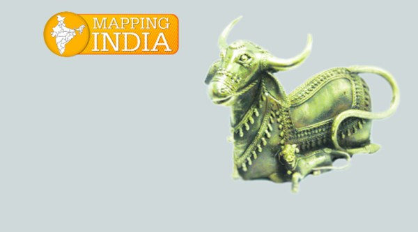 A Dhokra metal artifact.