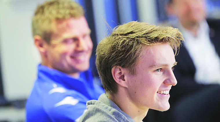 Martin Odegaard, 16, made his professional debut for Real Madrid's Castilla - the reserve team - on Sunday. (Source: NYT)