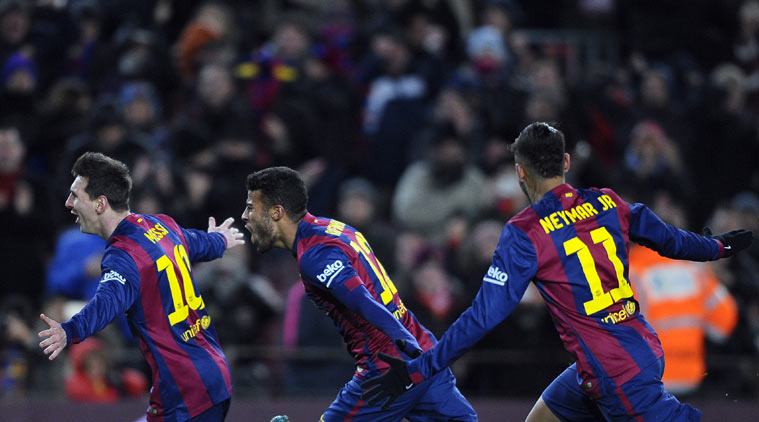 Lionel Messi, Neymar lead FC Barcelona to 3-2 win over Villarreal ...