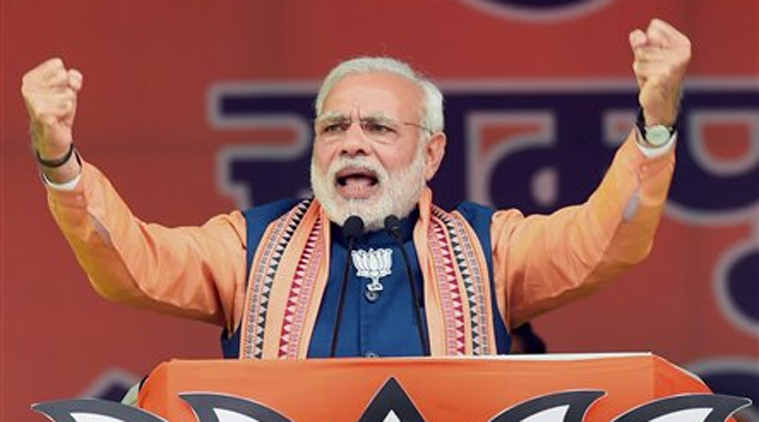 Narendra Modi, Narendra Modi Dwarka rakky, Modi in Dwarka, Modi Dwarka rally, Delhi assembly polls, Delhi polls 2015