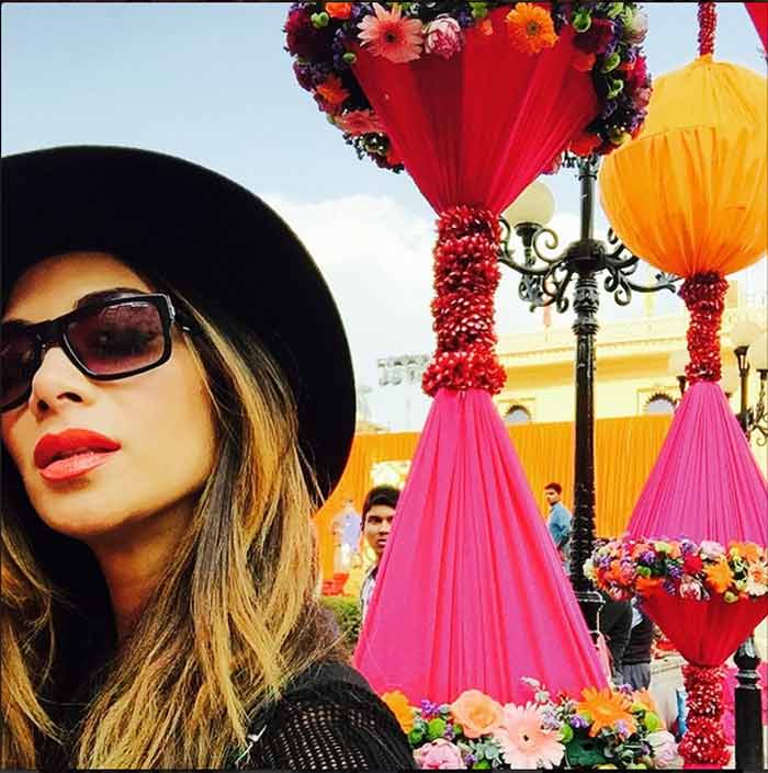 Nicole Scherzinger, Hinduja wedding
