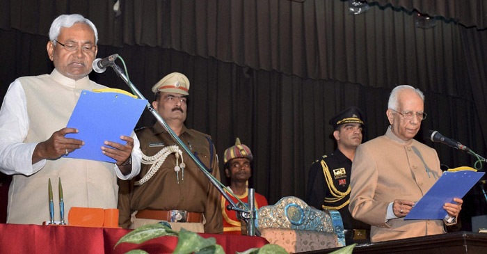 Nitish Kumar, Bihar CM, Nitish oath, Jitan Ram Manjhi, Keshari Nath Tripathi, Mamata Banerjee, Tarun Gogoi, Bihar CM oath